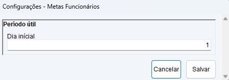 Metas Comerciais